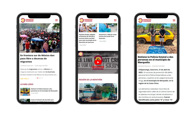 Vista de Contexto Guerrero
